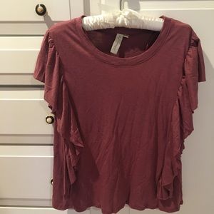 Mauve Cotton Blouse